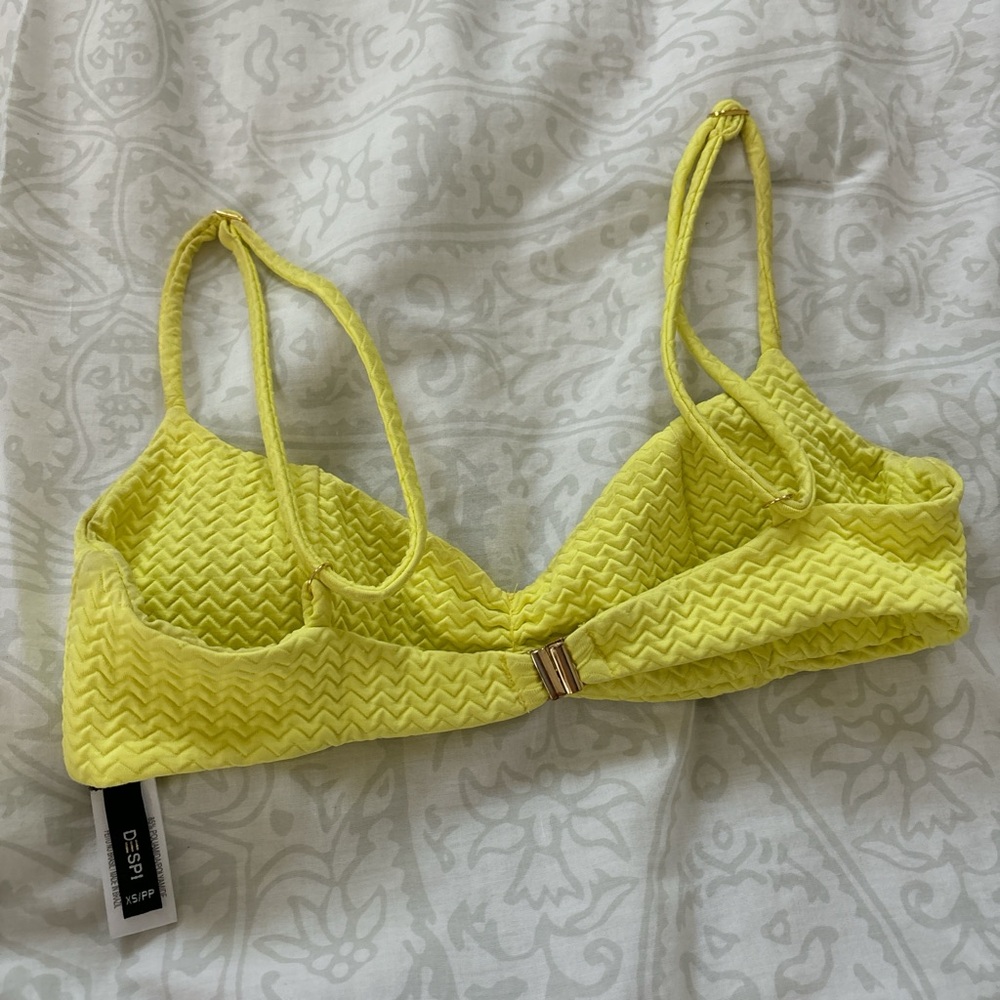 Women’s Yellow bikini (thong bottom) bought at Gone Bananas for $200